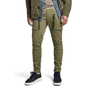 G-Star Raw Broek heren Zip Pkt 3D Skinny Cargo , groen (Smoke Olive C105-b212) , 32W / 32L