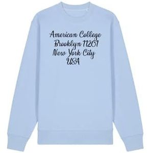 AMERICAN COLLEGE USA Heren joggingset hemelsblauw maat XXL casual, Blauw, XXL