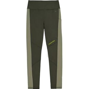 Champion Legacy C-Tech W (117485) - Quick-Dry Compact Stretch Poly-Jersey 7/8 Leggings, Groen, L Dames FW24, bosgroen (fon/oud), L