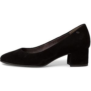 Tamaris Comfort Dames 8-82302-41 comfortabele extra brede comfortabele schoen klassieke alledaagse schoenen zakelijke pumps, zwart, 36 EU Breed