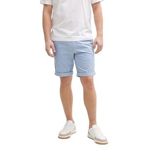 TOM TAILOR - 15723 - Herenshorts - Dusty Aquamarijn - Katoen - Regular Fit