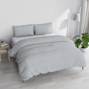 Italian Bed Linen Beddengoedset Maiden, grijs, voor tweepersoonsbed