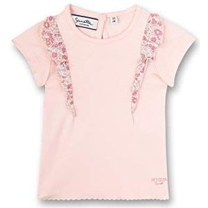 Sanetta Fiftyseven T-shirt met lange mouwen voor babymeisjes, roze (Roze 38091), 92 cm