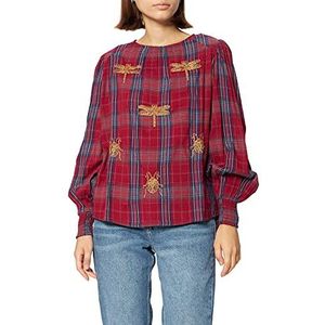 Desigual Dames Blus_Dora Maar Blouse, rood, M