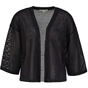 Garcia Vest voor dames, gebreid vest, zwart, XL, zwart, XL