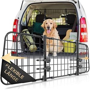Heldenwerk Hondenrek Auto universeel voor Honden - Hond Auto Kofferbak Scheidingsrooster traploos instelbaar - Hodenrek, hondenbeschermingsrooster
