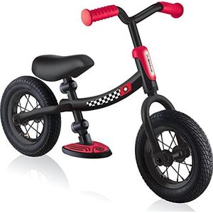 Globber GO Bike AIR loopfiets - kleur: zwart - rood