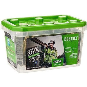 SCELL-IT, ESSBOX houtschroeven, Ø 6 mm x 70 mm, 100 stuks, EX-1371271, duurzame en krachtige bevestigingen voor al je houten projecten