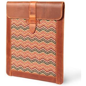 Londo Echt lederen hoes voor toetsenbord tablet (kameel)