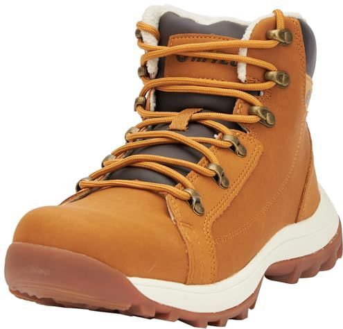 Hi-tec - Haites Mid Laarzen - Zwart - PU/Textiel - Vlies/Fleece/Eva-schuim/Rubber