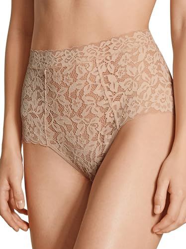 CALIDA - High-waist-slip - Beige - Natural Comfort Lace