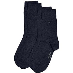 Camano Unisex 3642 sokken, 100 DEN, blauw (Jeans 6), (Fabrikant maat: 43/46) (2 stuks), jeans/06, 43-46 EU