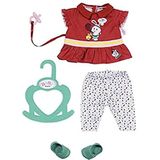 BABY born Little Sportieve Outfit Rood - Poppenkleding 36 cm