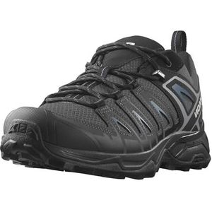 SALOMON heren X ULTRA PIONEER AERO Wandelschoen,Black/Ebony/Blue Ashes,40 EU