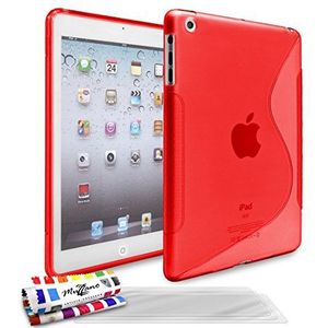 Muzzano beschermhoes voor Apple iPad Mini 2, extra smal, incl. 3 displaybeschermfolies en stylus en reinigingsdoekje van Muzzano®, schokbestendig, elegant en duurzaam