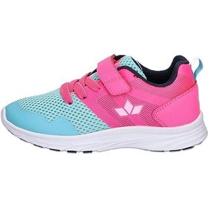 Lico Unisex Napier Vs Sneakers voor kinderen, Turquoise Roze Marine, 30 EU