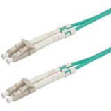 VALUE LWL-kabel 50/125µm OM3, LC/LC, turquoise, 5 m