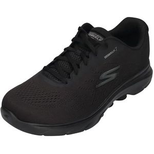 Skechers Heren Trainer Go Walk 7 Avalo 2 Sneakers, zwart, 41 EU breed, zwart, 41 EU Breed