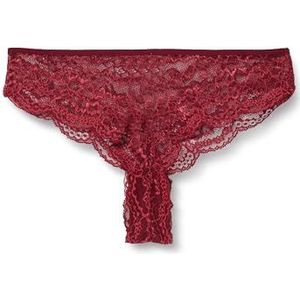 DeFacto T3197AZ Ondergoed voor dames, bordeaux, XL, Bordeaux, XL