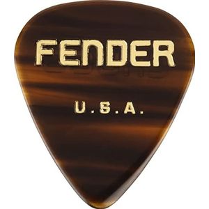 Fender Chugg™ 351 plectrums, verpakking van 6