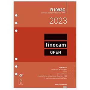 Finocam - Jaar vervangend onderdeel 2023 open weekoverzicht horizontaal januari 2023 - december 2023 (12 maanden) Catalaans