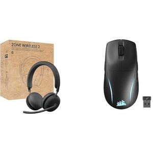 Logitech Zone Wireless 2 & CORSAIR M75 WIRELESS RGB Lichtgewicht FPS