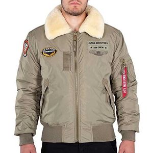 Alpha Industries Injector III Air Force Bomber Jacket voor heren Stratos