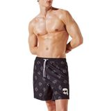 Karl Lagerfeld - Ikon Aop Med Boardshorts - Indigo - Korte Broeken