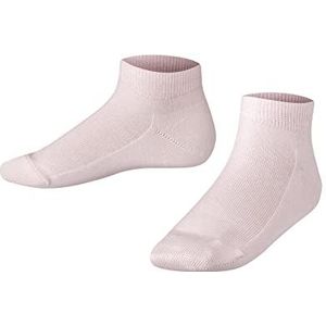 FALKE Uniseks-kind Korte sokken Family K SN Duurzaam Katoen Kort eenkleurig 1 Paar, Roze (Powder Rose 8900) nieuw - milieuvriendelijk, 39-42