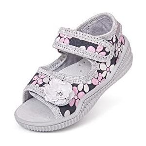 Vi-GGa-Mi Emilka slippers voor meisjes, grijs, 22 EU