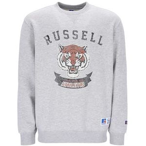 Russell Athletic Sweatshirt zonder capuchon voor heren Honus lichtgrijs