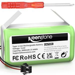 2600 mAh reservebatterij voor Conga Excellence 1090 990 950 1790, Ecovacs Deebot N79 N79S DN622 RoboVac 11 11S 30 35C en IKOHS Netbot S14 S15