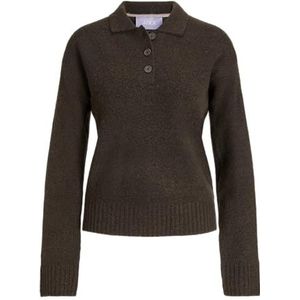 JACK & JONES Jxcatalina diverse polo knit, Brakken, XL