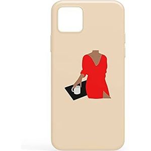 Bonamaison Digitaal bedrukte hoes compatibel met iPhone 11, telefoonhoes, beschermhoes, stootvast, siliconen, flexibel