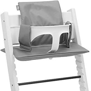 Jollein 019-533-00094 Seat Insert for Stair High Chair Basic Storm Grey