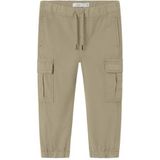 NAME IT - NMMRYAN - Cargobroek - Donkerbeige - Tapered