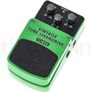 Behringer TO800 Effectenpedaal, vintage, tube-sound, overdrive