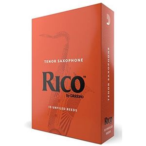 Rico Tenorsaxofoonriet - tenorsaxofoonriet - ongearchiveerde snit, dunnere vamp voor speelgemak - Sterkte 2,0-10 Pack