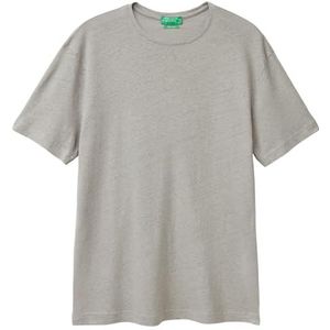 United Colors of Benetton T-shirt heren, Grijs, S