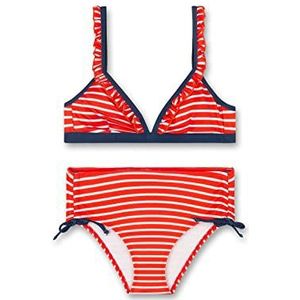 Sanetta Meisjes 440544 bikini, meloenrood, 164, meloenrood, 164 cm