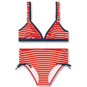 Sanetta Meisjes 440544 bikini, meloenrood, 140, meloenrood, 140 cm