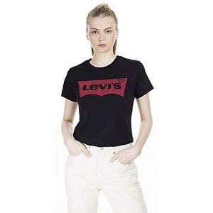 Levi's dames t-shirt The Perfect Tee, Stonewashed Black, XXS