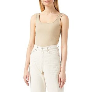 Dr Denim Ada Singlet voor dames, lichte kaki, S
