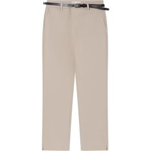 Springfield Overhemd met structuur met boomborduurwerk, beige, maat 34