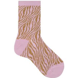 Hudson Damessok Zebra Fashion roze 35-38, roze (pink), 35-38 EU