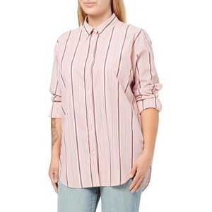REL Classic POPLIN gestreept shirt, roze, 32