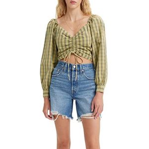 Levi's Dames Devin Blouse, Groens, L, Green., L