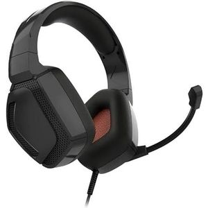 Stereo gaming-headset met surround sound en verstelbare microfoon, ideaal voor videogames en online communicatie.