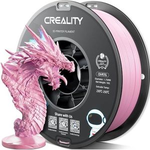 Creality PETG Filament 1.75mm, Roze, 1kg, Hoge Precisie, Geurloos, 3D Printer Filament