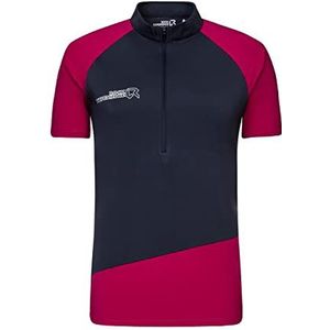 Rock Experience - Merlin - T-shirt - Tweekleurig - Ademend - Halve Ritssluiting